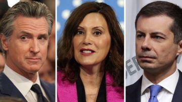 Gretchen Whitmer ha sido la gobernadora de Michigan, gobernador de California, Gavin Newsom , el secretario de Transporte, Pete Buttigieg, entre los que podrían competir con Harris.