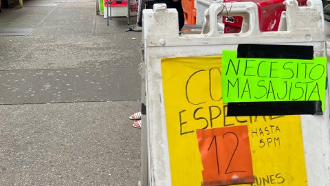 Masajistas de la Roosevelt se oponen a plan para regular negocios.