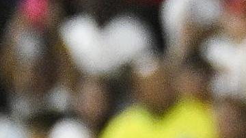 Jugadores de Panamá celebran su clasificación a cuartos de final de la Copa América.