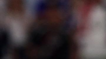 Kylian Mbappé durante el partido entre España y Francia en la Eurocopa 2024.