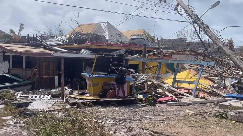 El 90% de la isla desaparecida: consecuencias del huracán Beryl en el Caribe