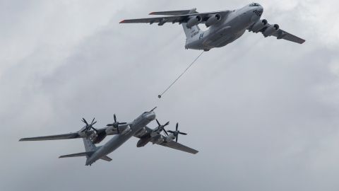 Bombarderos rusos y chinos