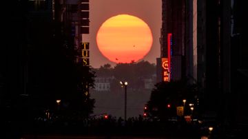 Manhattanhenge: fenómeno bianual en NYC.