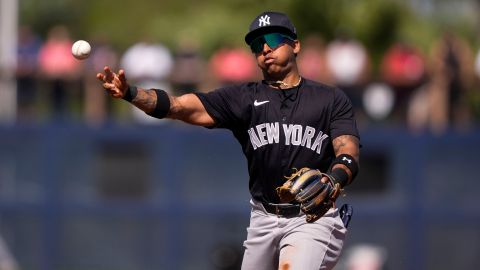 El venezolano Jorbit Vivas debutará en Grandes Ligas con los Yankees.