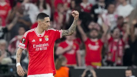 “Está fuera de discusión”: Presidente de Benfica confirmó que Di María seguirá en el equipo