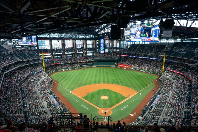 Globe Life Field es la casa de los Texas Rangers.