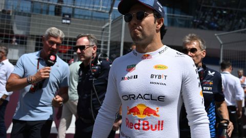 Checo Pérez durante el Gran Premio de Austria en la Fórmula 1.