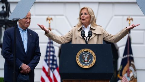 Jill Biden, la primera dama, es una figura clave del entorno del presidente.