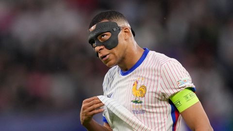 Mbappé no ha destacado en esta Eurocopa con Francia.