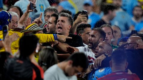Conmebol abrirá un expediente por los incidentes tras el partido de Uruguay ante Colombia