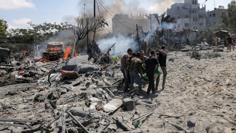 Bombardeo de Israel en Gaza
