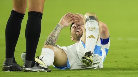 Lionel Messi sufre lesión ligamentaria del tobillo derecho y se desconoce cuándo volverá a jugar