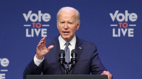 El presidente estadounidense Joe Biden en un evento en North Las Vegas, Nevada, el pasado 16 de julio.