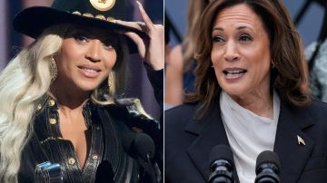 Beyonce y Kamala Harris