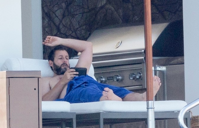Adam Sandler ha sido uno de los invitados a San José del Cabo.