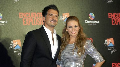 Fernando del Solar e Ingrid Coronado juntos en el año 2010.