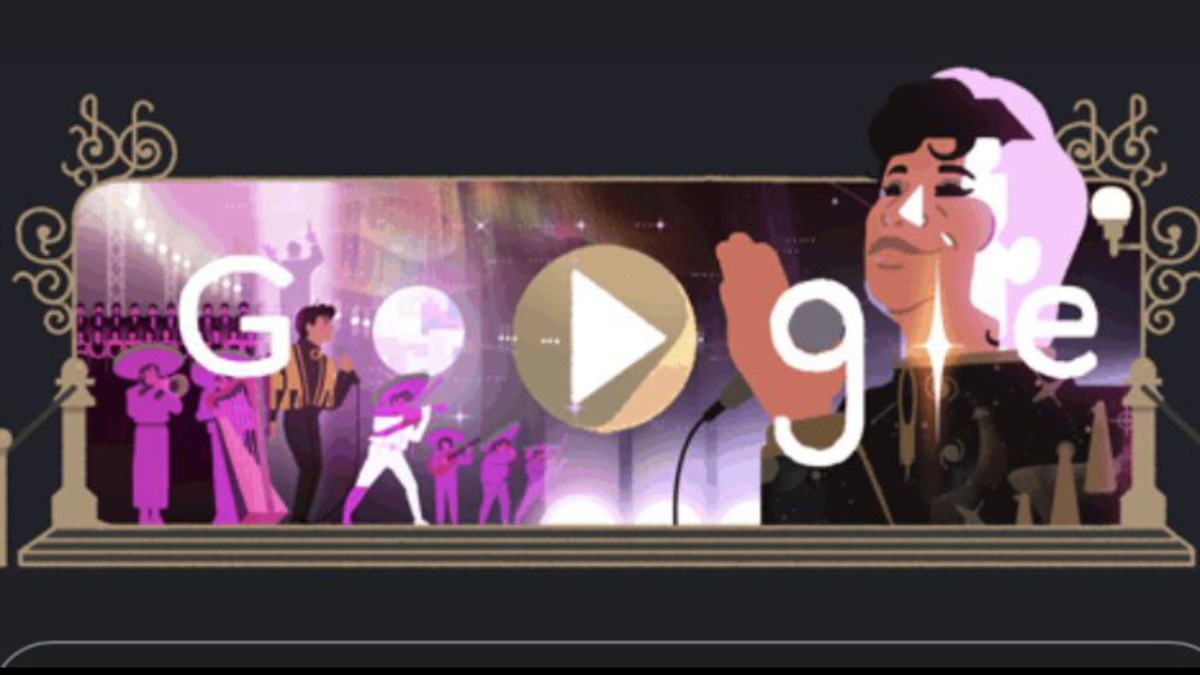 Google rinde homenaje a Juan Gabriel con “Doodle” del tema “El Noa Noa”