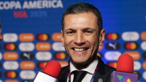 Jaime Lozano en rueda de prensa.