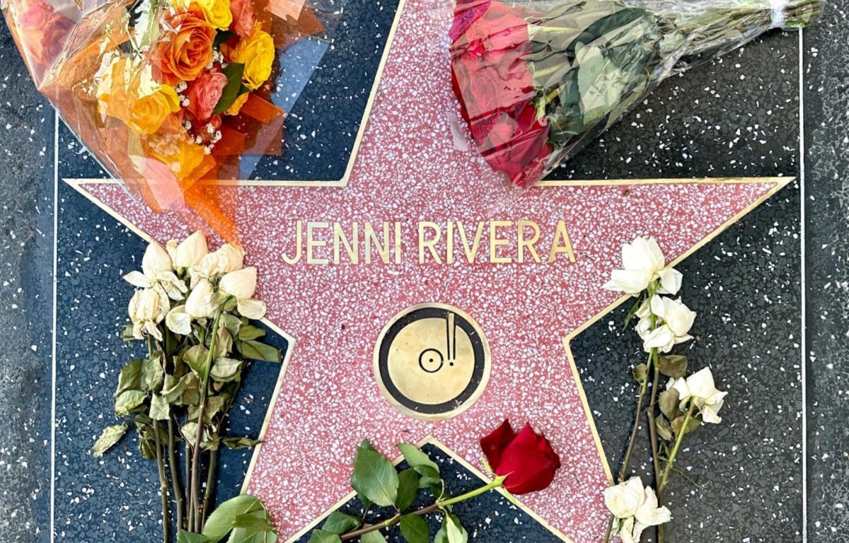 ¿Qué pasó con la estrella de Jenni Rivera en el Paseo de la Fama de Hollywood?