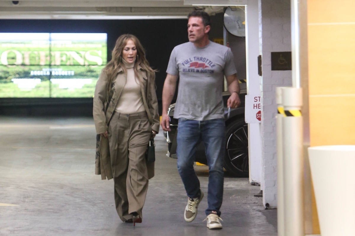 Jennifer López y Ben Affleck pasaron su aniversario de bodas separados