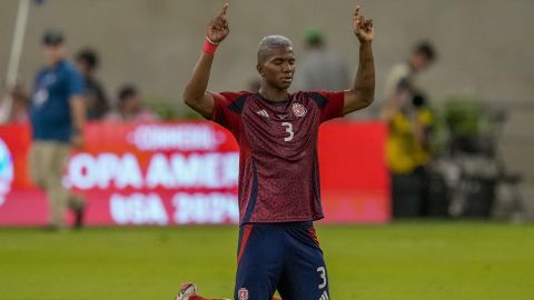 Jeyland Mitchell con Costa Rica en la Copa América.