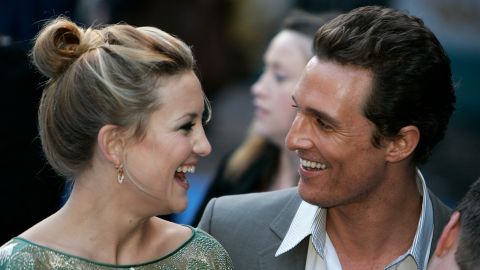 Los actores Kate Hudson y Matthew McConaughey.