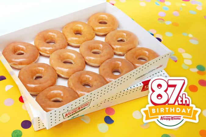 Krispy Kreme ofrece una docena de donas a precio especial