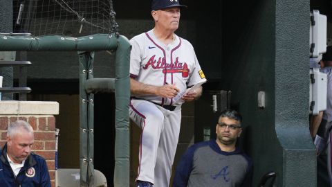 Atlanta Braves manager Brian Snitker. Foto: Jess Rapfogel.