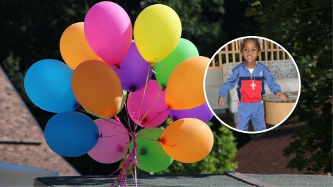 Rylo Yancy, de 3 años jugaba en la fiesta infantil en un tobogán cuando recibió un disparo.