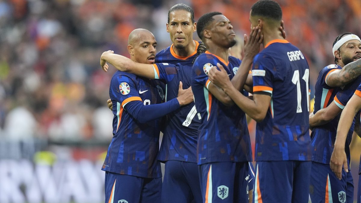 Eurocopa 2024: transmisión en vivo captó por accidente a jugador de Holanda como Dios lo trajo al mundo