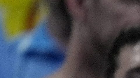 Pelea entre fans colombianos y futbolistas uruguayos.