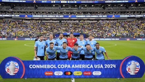 Selección de Uruguay en la Copa América 2024.