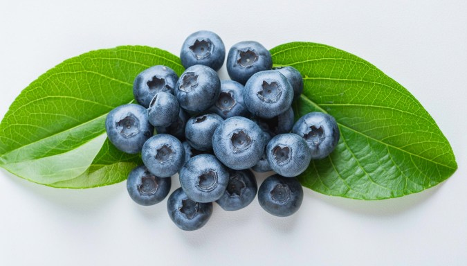 Arándanos son frutas saludables