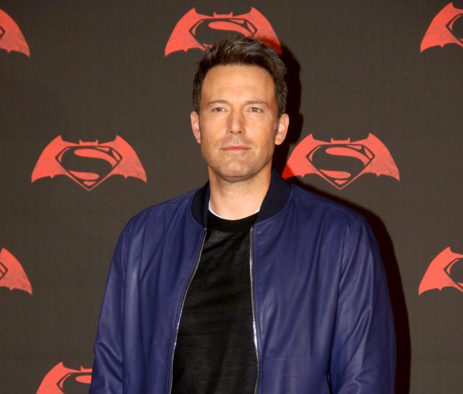 Ben Affleck posando.
