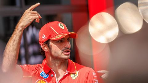 Carlos Sainz Jr. durante el Gran Premio de Bélgica 2024.