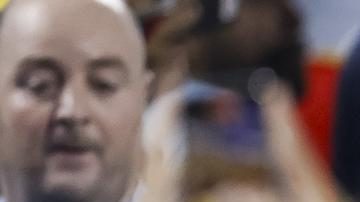 Darwin Núñez fue protagonista de un nuevo encuentro entre jugadores y fanáticos.