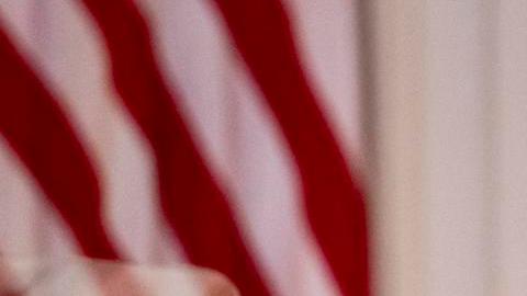 El presidente de Estados Unidos, Joe Biden, pronuncia un discurso sobre el fallo de la Corte Suprema de Estados Unidos sobre la inmunidad presidencial en el caso Trump contra Estados Unidos en la Casa Blanca, en Washington, DC, EE.UU., el 01 de julio de 2024.