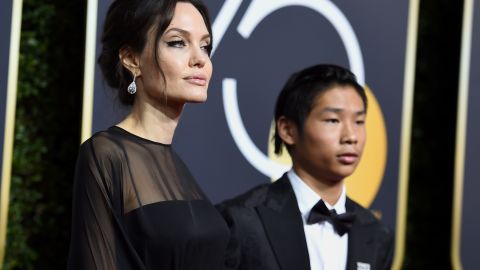 Pax es uno de los hijos adoptivos de Angelina Jolie y Brad Pitt.