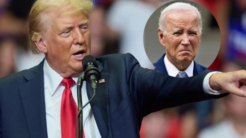 Donald Trump reaccionó a la renuncia de Joe Biden a su candidatura: "No era apto para ser presidente"