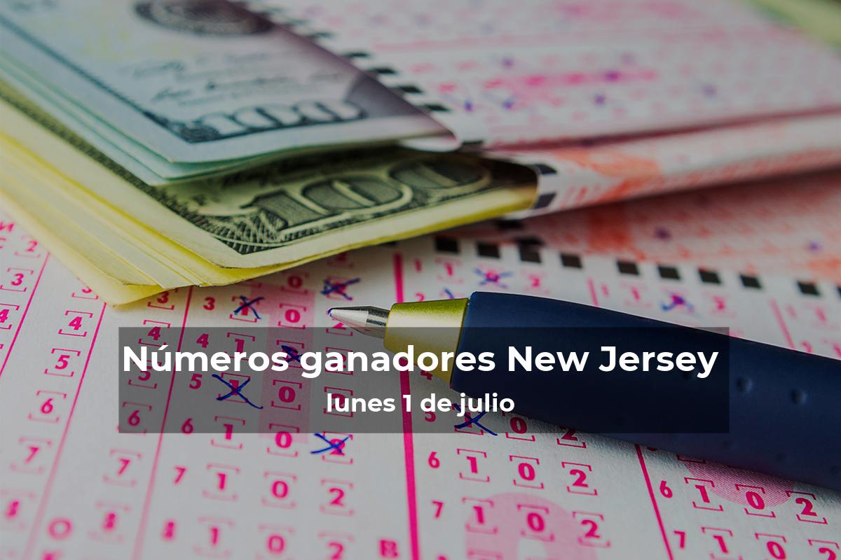 Lotería de Nueva Jersey en vivo: resultados y ganadores del lunes 1 de julio de 2024