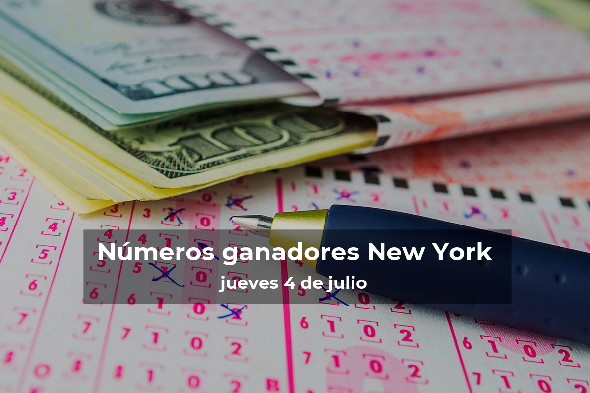 Lotería de Nueva York en vivo: resultados y ganadores del jueves 4 de julio de 2024