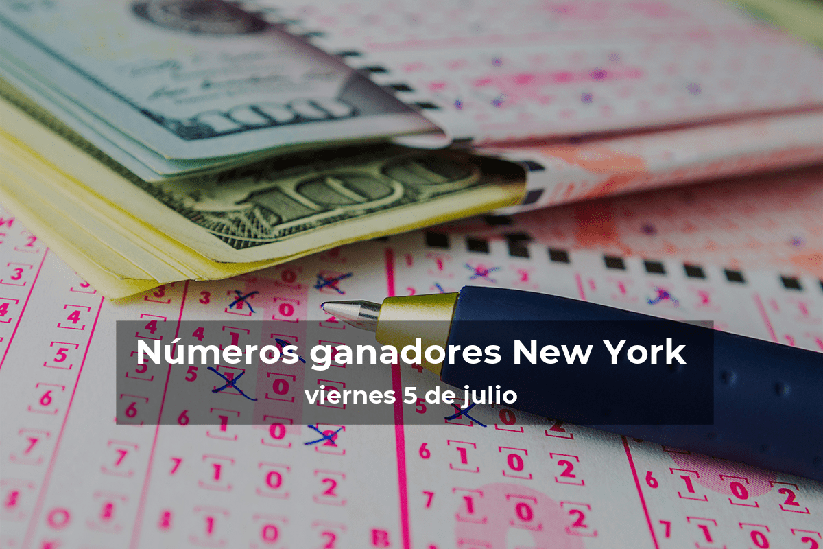 Lotería de Nueva York en vivo: resultados y ganadores del viernes 5 de julio de 2024