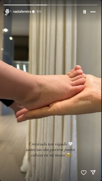 Publicación de Nadia Ferreira.