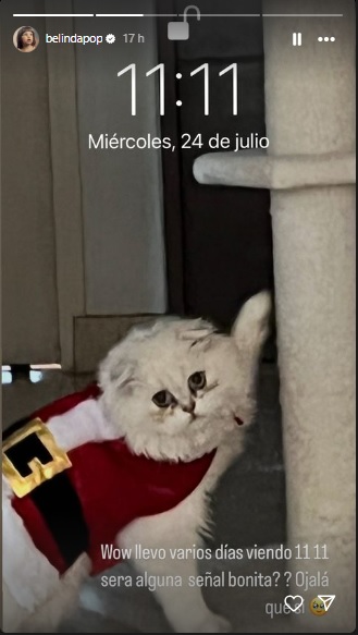 Publicación de Belinda.