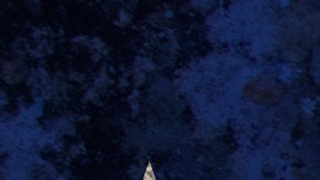 Business,Man,Stands,On,Cracked,Flag,Of,Usa.,Political,Concept