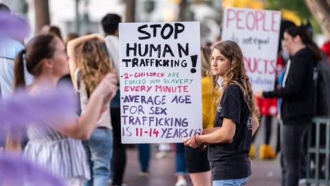 El tráfico humano es un problema latente.