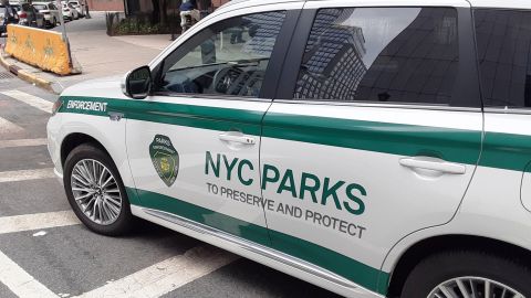 Vehículo del Departamento de Parques de NYC/Archivo.