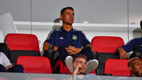 Cristiano Ronaldo durante un encuentro de pretemporada ante Almería.