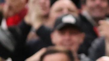 Luis Diaz celebra tras marcar el 1-0 en el partido entre el  Liverpool FC y el Brentford FC.