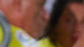 Diego Simeone durante el juego de su equipo ante el Villarreal.